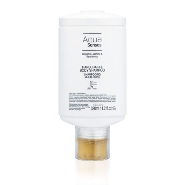 ADA Cosmetics Шампунь 3 в 1 Aqua Senses 
PRESS&WASH 330 мл
