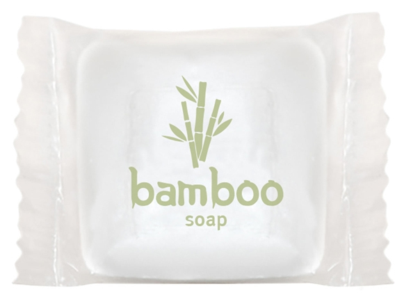 Bamboo Мыло 13 г в упаковке флоу-пак для гостиниц
