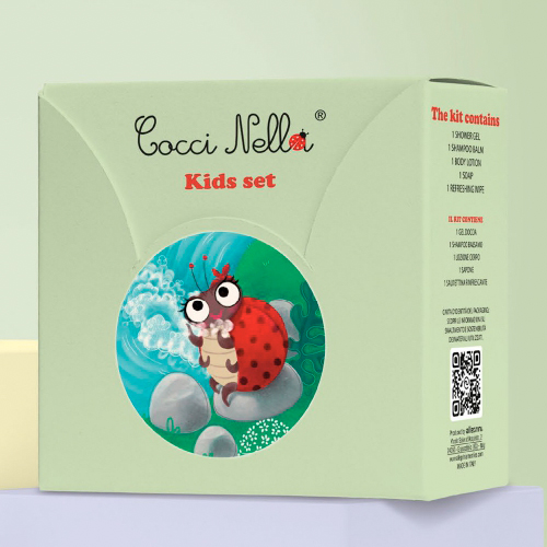 Cocci Nella Набор для детей с протеинами риса и мальвы