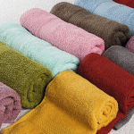 Цветные полотенца для СПА
