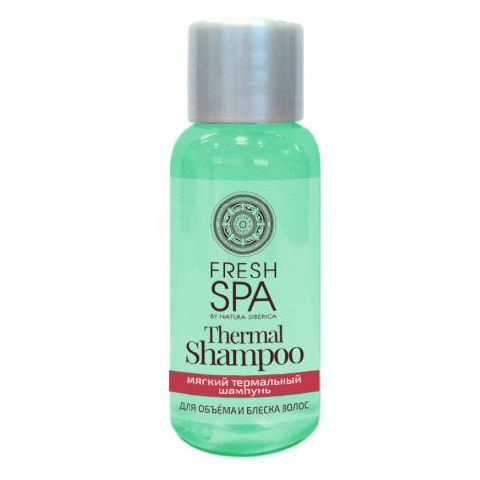 Fresh SPA Термальный шампунь для всех типов волос, 30 мл для гостиниц