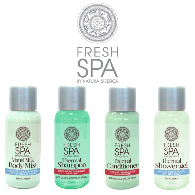 Natura Siberica Fresh SPA косметические средства для душа для гостиниц